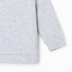 Костюм детский (толстовка, шорты) KAFTAN "Basic line", рост 86-92, цвет серый - Фото 8