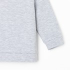 Костюм детский (толстовка, шорты) KAFTAN "Basic line", рост 98-104, цвет серый - Фото 8