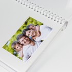 Фотоальбом магнитный на 20 листов 23x28 см "Классика белая" - фото 21483186
