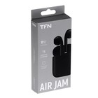 Наушники TFN AirJam, беспроводные, вкладыши, микрофон, BT 5.1, 30/300 мАч, черные - фото 51300846 Наушники TFN AirJam, беспроводные, вкладыши, микрофон, BT 5.1, 30/300 мАч, черные - фото 51300846