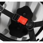 Шлем для верховой езды, бархат, одноразмерный, черный - Фото 7