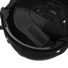 Шлем для верховой езды, бархат, одноразмерный, мягкий подклад, черный - Фото 8