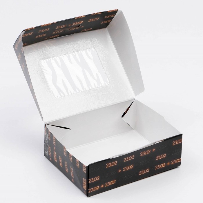 Коробка кондитерская, упаковка, «23 Неон», 10 х 8 х 3.5 см - фото 1905927996