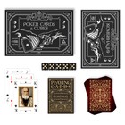 Карты игральные в подарочном наборе 2 в 1 «Poker cards and cubes», 54 карты, 5 кубиков, 18+ 6888903 - фото 14015338