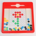 Планшет-мозаика магнитный для рисования, 49 ячеек, с карточками шаблонами, Маша и Медведь - фото 24381417