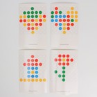 Планшет-мозаика магнитный для рисования, 49 ячеек, с карточками шаблонами, Маша и Медведь - фото 24381418