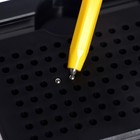 Планшет магнитный для рисования, 96 отверстий, чёрный - Фото 2