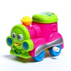 Игрушка заводная «Паровозик», цвета МИКС - фото 36314266