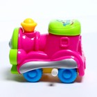 Игрушка заводная «Паровозик», цвета МИКС - фото 36314267