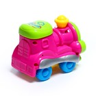 Игрушка заводная «Паровозик», цвета МИКС - фото 36314268