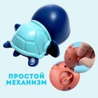 Игрушка заводная «Черепашка», водоплавающая, цвета МИКС - Фото 3