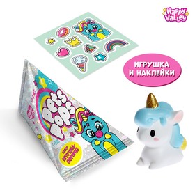 Игрушка-сюрприз Pets pops, с наклейками, единорожки, МИКС 7314051