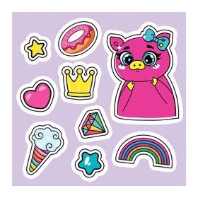 

Игрушка-сюрприз Pets pops с наклейками, хрюшки МИКС