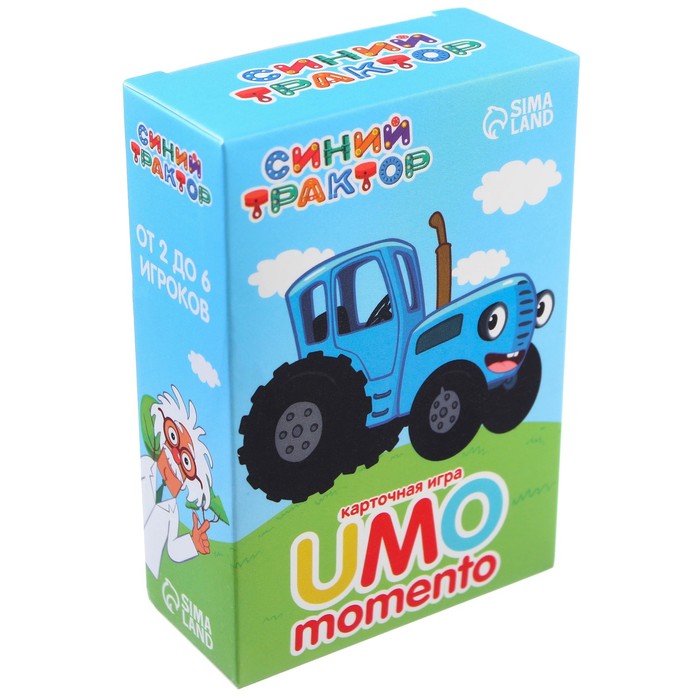 Карточная игра "UMO momento", Синий трактор - Фото 1