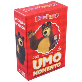 Карточная игра "UMO momento", Маша и Медведь 7329914