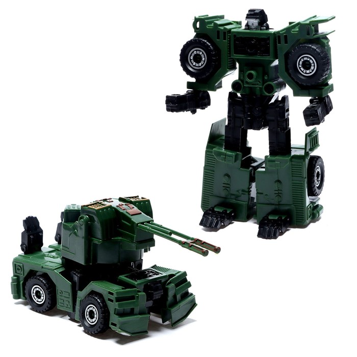 Набор роботов «Военный отряд», трансформируются, 3 штуки, собираются в 1 робота 52867