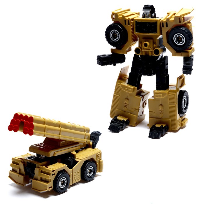 Набор роботов «Военный отряд», трансформируются, 3 штуки, собираются в 1 робота 52867