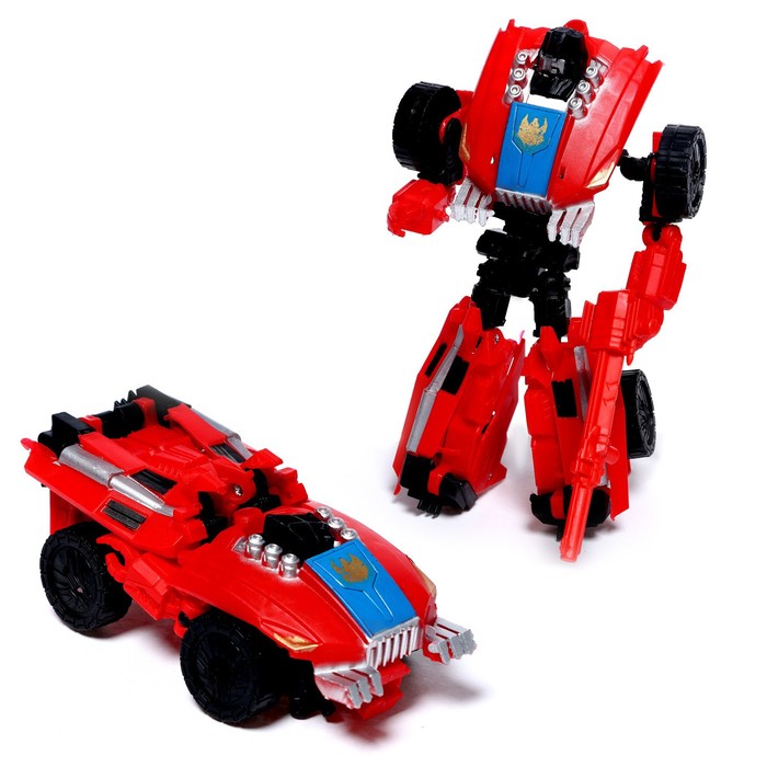 Набор роботов «Мегабот», трансформируются, 5 штук, собираются в 1 робота 52869