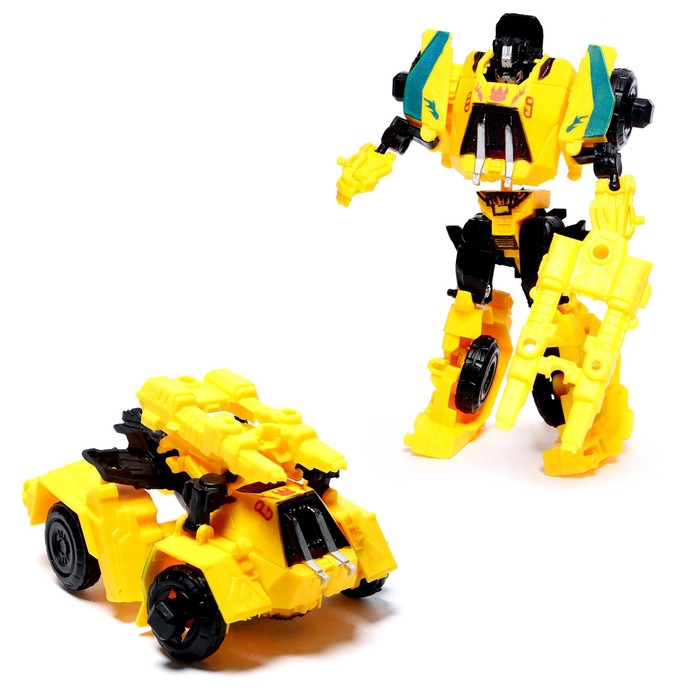 Набор роботов «Мегабот», трансформируются, 5 штук, собираются в 1 робота 52869