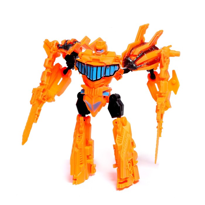 Набор роботов «Мегабот», трансформируются, 5 штук, собираются в 1 робота 52869