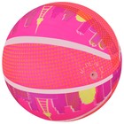 Мяч детский «Город», d=22 см, 60 г, цвет МИКС - фото 6540435