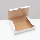 Коробка на вынос, белая, 16,5 х 11,5 х 4,5 см, 0,7 л 7434611