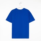Футболка женская MINAKU OVERSIZE FIT: цвет электрик, р-р 48 - Фото 8