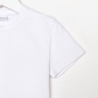 Футболка детская Basic line цвет белый, рост 98 7444487