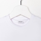 Футболка детская Basic line цвет белый, рост 134 - Фото 11