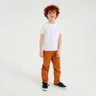 Футболка детская Basic line цвет белый, рост 134 - Фото 6