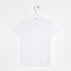 Футболка детская Basic line цвет белый, рост 158 - Фото 13