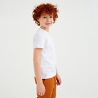 Футболка детская Basic line цвет белый, рост 158 - Фото 7