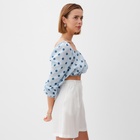 Топ женский MINAKU: Enjoy голубой, р-р 46 - фото 21484351