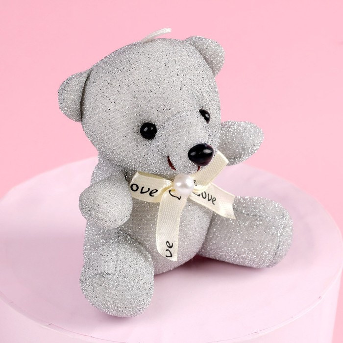Мягкая игрушка «Самой сладкой», медведь, цвета МИКС - фото 1907376246