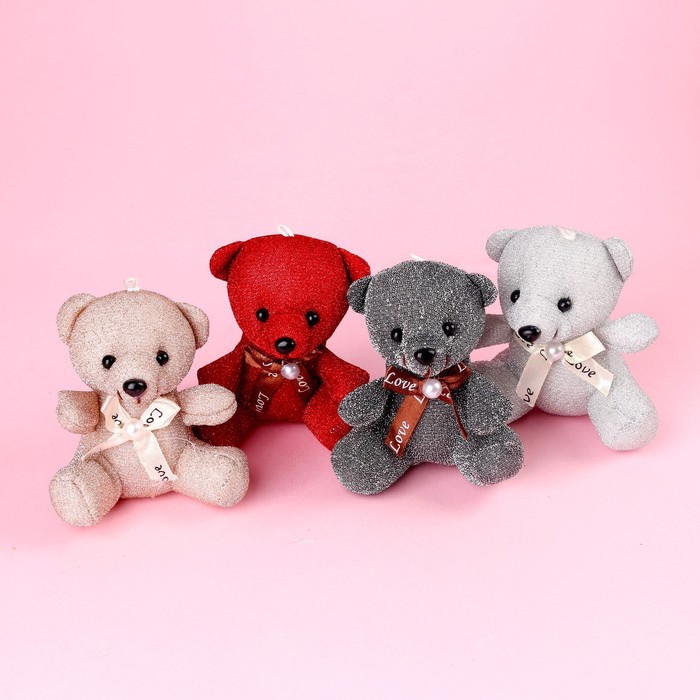 Мягкая игрушка «Самой сладкой», медведь, цвета МИКС - фото 1907376243