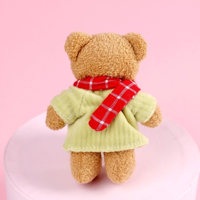 Мягкая игрушка «Люблю тебя», медведь, цвета МИКС - фото 1907376277