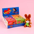 Мягкая игрушка Milo toys «Моей половинке», зайчик, МИКС, в шоубоксе - Фото 2