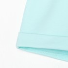 Костюм детский (толстовка, шорты) KAFTAN "Basic line", рост 98-104, цвет бирюзовый - Фото 13
