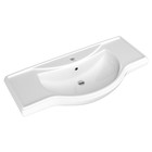 Тумба «Домино Rich», с 2 верхними ящиками, 1018×336×830 мм, под раковину Классика 105, цвет белое дерево - Фото 4