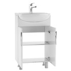 Тумба «Айсберг. Стандарт», под раковину «Элегия 50», без ящика, 486×304×820 мм, цвет белый - Фото 3