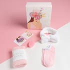 Набор подарочный Этель Spring mood полотенце и аксс (4 предмета) - Фото 2
