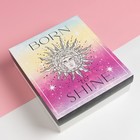 Набор подарочный Этель Born to shine полотенце и аксс (4 предмета) - фото 804727885