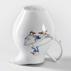 Кувшин Добрушский завод «Гуси», 2 л, фарфор, белый, рисунок МИКС - Фото 8