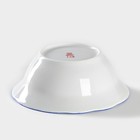 Салатник Добрушский завод «Гуси», 300 мл, d=14 см, фарфор, белый - Фото 4