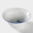 Салатник Добрушский завод «Гуси», 300 мл, d=14 см, фарфор, белый - Фото 3