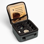 Набор для чайной церемонии ДЖЕКИЧАЙ «Цзуньи», 10 предметов, на 4 персоны, чашка 40 мл, чайник 200 мл, керамика, чёрный - Фото 11