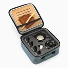 Набор для чайной церемонии ДЖЕКИЧАЙ «Цзуньи», 10 предметов, на 4 персоны, чашка 40 мл, чайник 200 мл, керамика, чёрный - Фото 3