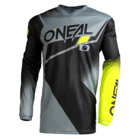 

Джерси O'NEAL Element Racewear V.22, детская, мужской, черный/серый, M