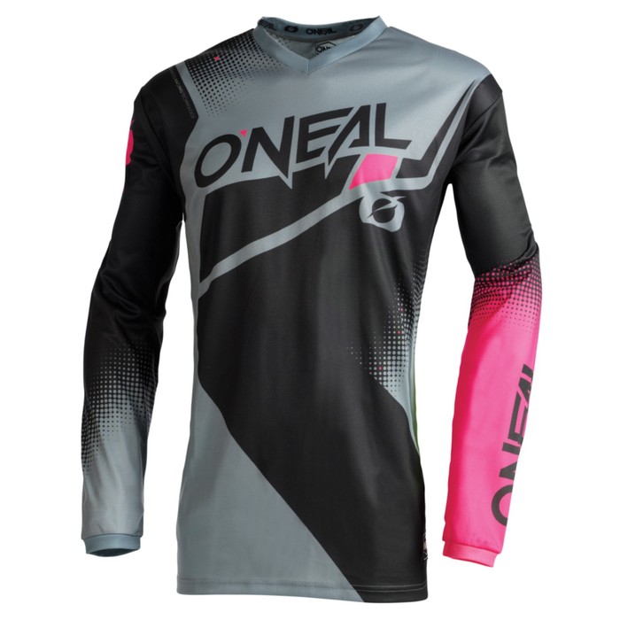 Джерси O'NEAL Element Racewear V.22, женский, черный/серый, L