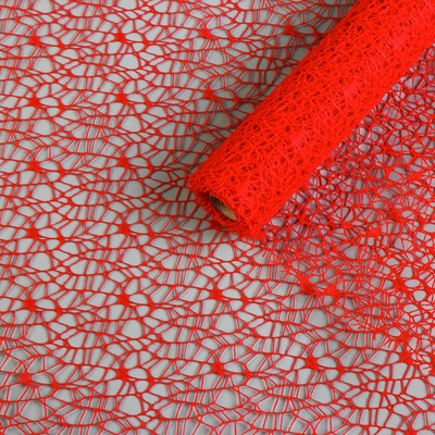 Сетка для цветов «Крошет», красный, 0.5×4.5 м